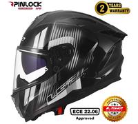 Ls2 Ff817 Challenger Ii Nitro Full Face Helmet Black XS