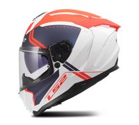 LS2 FF817 Challenger II Nitro Full Face Helmet White/Blue/RedXL White,Blue,Red