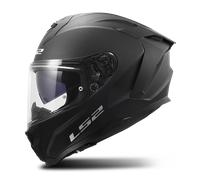 LS2 FF817 Challenger II Solid Full Face Helmet Solid Matt BlackXXL Solid Matt Black