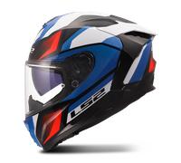 LS2 FF817 Challenger II Viper Full Face Helmet White/Blue/RedL White,Blue,Red