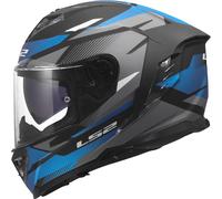 LS2 FF818 Storm III Komai Helmet, black/blue, size L (59/60)