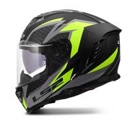 LS2 FF818 Storm III Dynamo Full Face Helmet Black/Hi-Vis YellowS Black,Hi-Vis Yellow