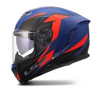 LS2 FF818 Storm III Dynamo Full Face Helmet Blue/RedXS Blue,Red