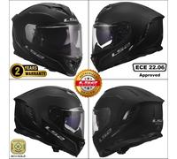 LS2 FF818 Storm III Helmet, black matt, size XXXL (65/66)