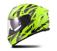 LS2 Helmets Full-Face Helmet FF818 Storm III Kaos - Black/Yellow - 3XL Men