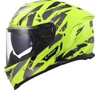 LS2 FF818 STORM III KAOS Integralhelm fluo gelb M