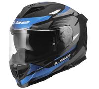 LS2 FF818 Storm 3 Full Face Moto Motorcycle Motorbike Helmet Komai Black / Blue