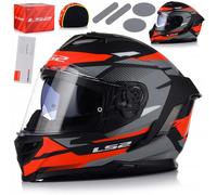 Ls2 Ff818 Storm Iii Komai Full Face Helmet Black 2XL