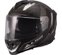Ls2 Ff818 Storm Iii Sporty Full Face Helmet Black,Grey M