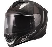 Ls2 Ff818 Storm Iii Sporty Full Face Helmet Black,Grey XS