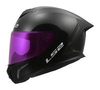LS2 FF820 Rapid III Ece2206 Full Face Motorbike Helmet Gloss Black Option Visor