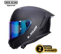 LS2 FF820 Rapid III (FF353) Full Face Motorbike Helmet Matt Black Option Visor