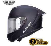 LS2 FF820 Rapid III (FF353) Full Face Motorbike Helmet Matt Black Option Visor