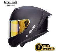 LS2 FF820 Rapid III (FF353) Full Face Motorbike Helmet Matt Black Option Visor