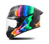 LS2 FF820 Rapid III Flow Full Face Helmet Black/MultiL Black,Multi
