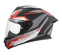 LS2 FF820 Rapid III Full Face Helmet - Hyper Black Red, Lightweight, ECE 22.06