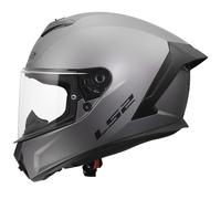 LS2 FF820 Rapid 3 Full Face Motorcycle Crash Helmet - Flow - White Grey - XS (53-54cm)