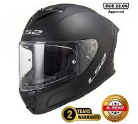 LS2 Rapid III Motorcycle Motorbike 22.06 Helmet - Matt Black