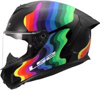 LS2 FF820 Rapid III Full Face Motorcycle Helmet - Lycant Zombie Graphic Design