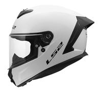 LS2 FF820 RAPID III Full Face Motorcycle Helmet - SOLID GLOSS WHITE - XL (61-62cm)