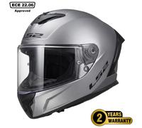 LS2 FF820 Rapid III helmet Solid matt titanium