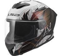 LS2 FF820 Rapid III Full Face Motorcycle Motorbike Helmet - Boho White/Pink