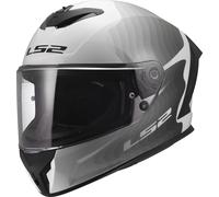 LS2 FF820 Rapid III Full Face Motorcycle Motorbike Helmet - Flow White/Grey
