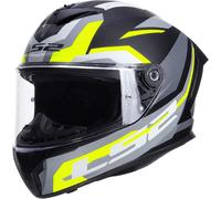 LS2 Helmets Motorcycle Helmet FF820 Rapid III Full-Face ECE22.06 Hyper Black-Yellow 3XL Men