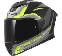 LS2 FF820 Rapid III Full Face Motorcycle Motorbike Helmet - Hyper Black/Yellow