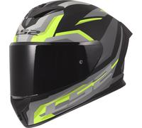 LS2 Full-Face Helmet FF820 Rapid III Hyper - Black/Hi-Vis Yellow M