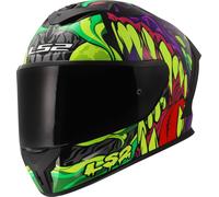 LS2 FF820 Rapid III Lycant Full Face Helmet Purple/GreenXXS Purple,Green