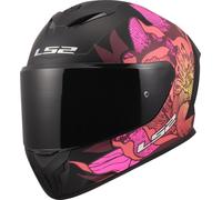 LS2 FF820 RAPID III POPPIES II Integralhelm matt schwarz-pink XS