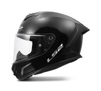 LS2 FF820 Rapid III Solid Full Face Helmet Solid Glossy BlackS Solid Glossy Black