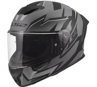 LS2 FF820 Rapid III Xtrem Helmet, black/grey, size S (55/56)
