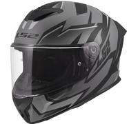 LS2 FF820 Rapid III Xtrem Helmet, black/grey, size XL (61/62)