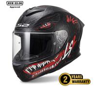 LS2 FF820 RAPID III (FF353) FULL FACE MOTORBIKE HELMET LYCANT ZOMBIE FLOW KAIJU