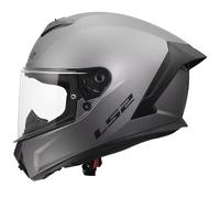 LS2 FF820 Rapid Titanium Full Face Motorcycle Helmet Optional Chrome Visor