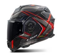 LS2 FF901 Advant X C Modular Helmet RedL Red