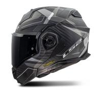 LS2 FF901 Advant X Carbon Horizon Helmet, grey-silver, size 3XL for Men