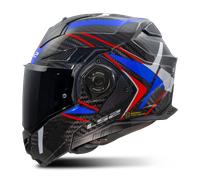 LS2 FF901 Advant X Carbon Future II, modular helmet 3XL Black/White/Blue/Red