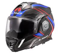 LS2 FF901 Advant X Carbon Future II, modular helmet 3XL Black/White/Blue/Red