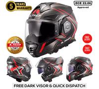 §LS2 FF901 Advant X C Modular Helmet Red§