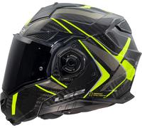 LS2 FF901 Advant X Carbon Future II, modular helmet XL Black/Grey/Neon-Yellow
