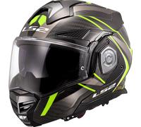 LS2 FF901 Advant X Carbon Future II, modular helmet XL Black/Grey/Neon-Yellow