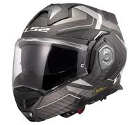 Ls2 Ff901 Advant X Carbon Horizon Modular Helmet Black 3XL