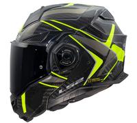 LS2 FF901 ADVANT X CARBON FUTURE II Klapphelm schwarz-fluo gelb XL