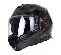 LS2 FF901 ADVANT X CARBON MODULAR FLIP FRONT MOTORCYCLE HELMET WITH 4X INTERCOM