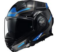 LS2 FF901 Advant X ECE 22.06 Flip-Up Helmet Spectrum Black / Titanium Blue