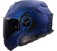 LS2 FF901 Advant X Carbon Black Modular 180° Flip Front Dual Visor Full Face Motorbike Helmet Sport. ECE 22.06 Certified. Complete With Pinlock and Luxury Camo Backpack Style Carry Bag - XS (53-54cm)