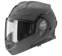LS2 FF901 Advant X Carbon Black Modular 180° Flip Front Dual Visor Full Face Motorbike Helmet Sport. ECE 22.06 Certified. Complete With Pinlock and Luxury Camo Backpack Style Carry Bag - XS (53-54cm)